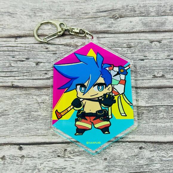 Promare Galo Thymos Anime Keychain Acrylic Official Japan Import US Seller - Picture 1 of 3